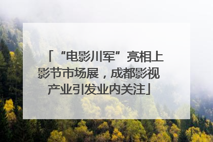 “电影川军”亮相上影节市场展，成都影视产业引发业内关注