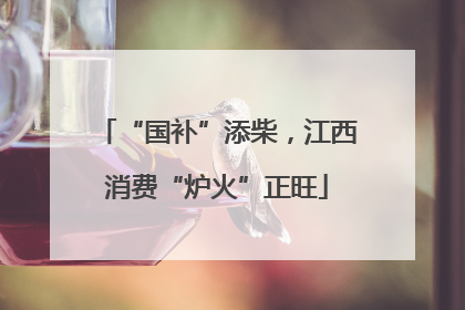 “国补”添柴，江西消费“炉火”正旺