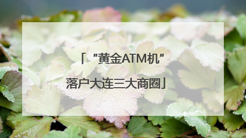 “黄金ATM机”落户大连三大商圈