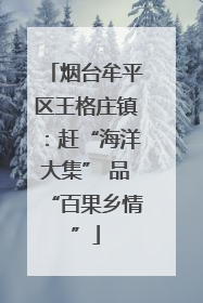 烟台牟平区王格庄镇：赶“海洋大集” 品“百果乡情”