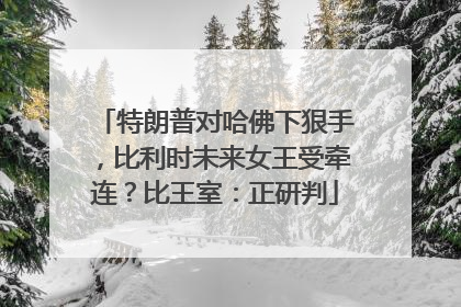 特朗普对哈佛下狠手，比利时未来女王受牵连？比王室：正研判