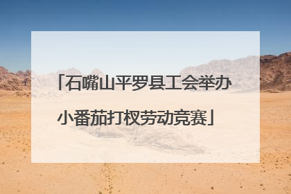 石嘴山平罗县工会举办小番茄打杈劳动竞赛