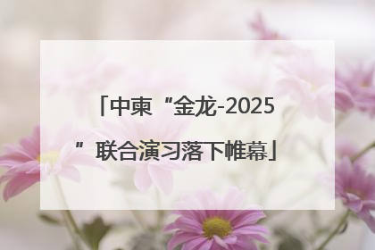 中柬“金龙-2025”联合演习落下帷幕
