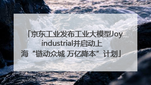 京东工业发布工业大模型Joy industrial并启动上海“链动众城 万亿降本”计划