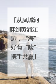 从凤城河畔到黄浦江边，“海”好有“陵”携手共赢