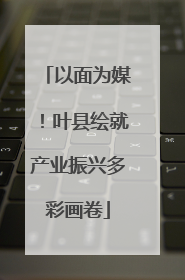 以面为媒！叶县绘就产业振兴多彩画卷