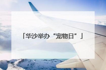 华沙举办“宠物日”