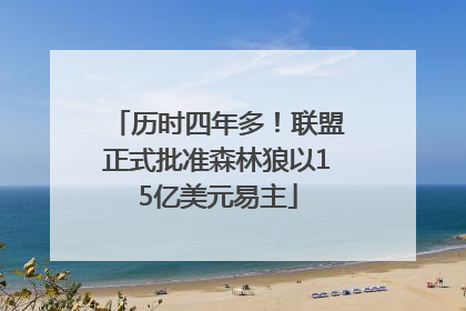 历时四年多！联盟正式批准森林狼以15亿美元易主