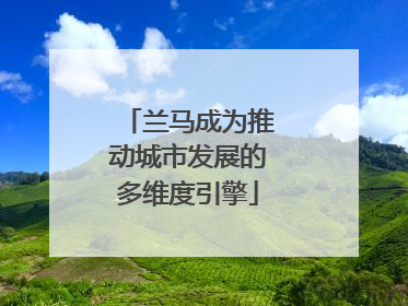 兰马成为推动城市发展的多维度引擎