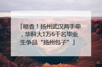 喷香！扬州武汉两手牵，华科大1万6千名毕业生争品“扬州包子”