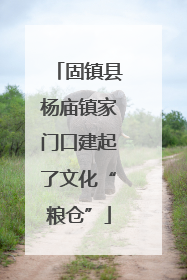 固镇县杨庙镇家门口建起了文化“粮仓”