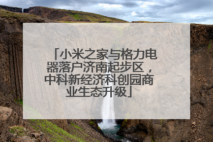 小米之家与格力电器落户济南起步区，中科新经济科创园商业生态升级