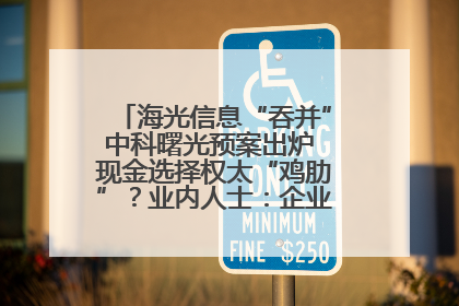 海光信息“吞并”中科曙光预案出炉 现金选择权太“鸡肋”？业内人士：企业不想大量现金流出