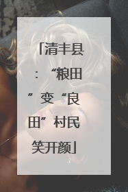 清丰县：“粮田”变“良田”村民笑开颜