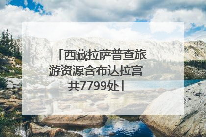 西藏拉萨普查旅游资源含布达拉宫共7799处