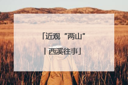 近观“两山”丨西溪往事