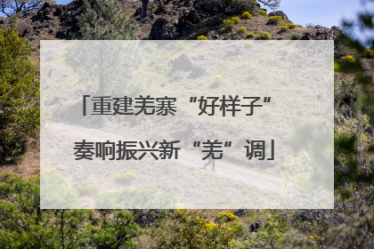 重建羌寨“好样子” 奏响振兴新“羌”调