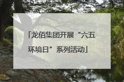 龙佰集团开展“六五环境日”系列活动