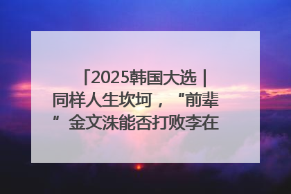 2025韩国大选｜同样人生坎坷，“前辈”金文洙能否打败李在明“逆风翻盘”？